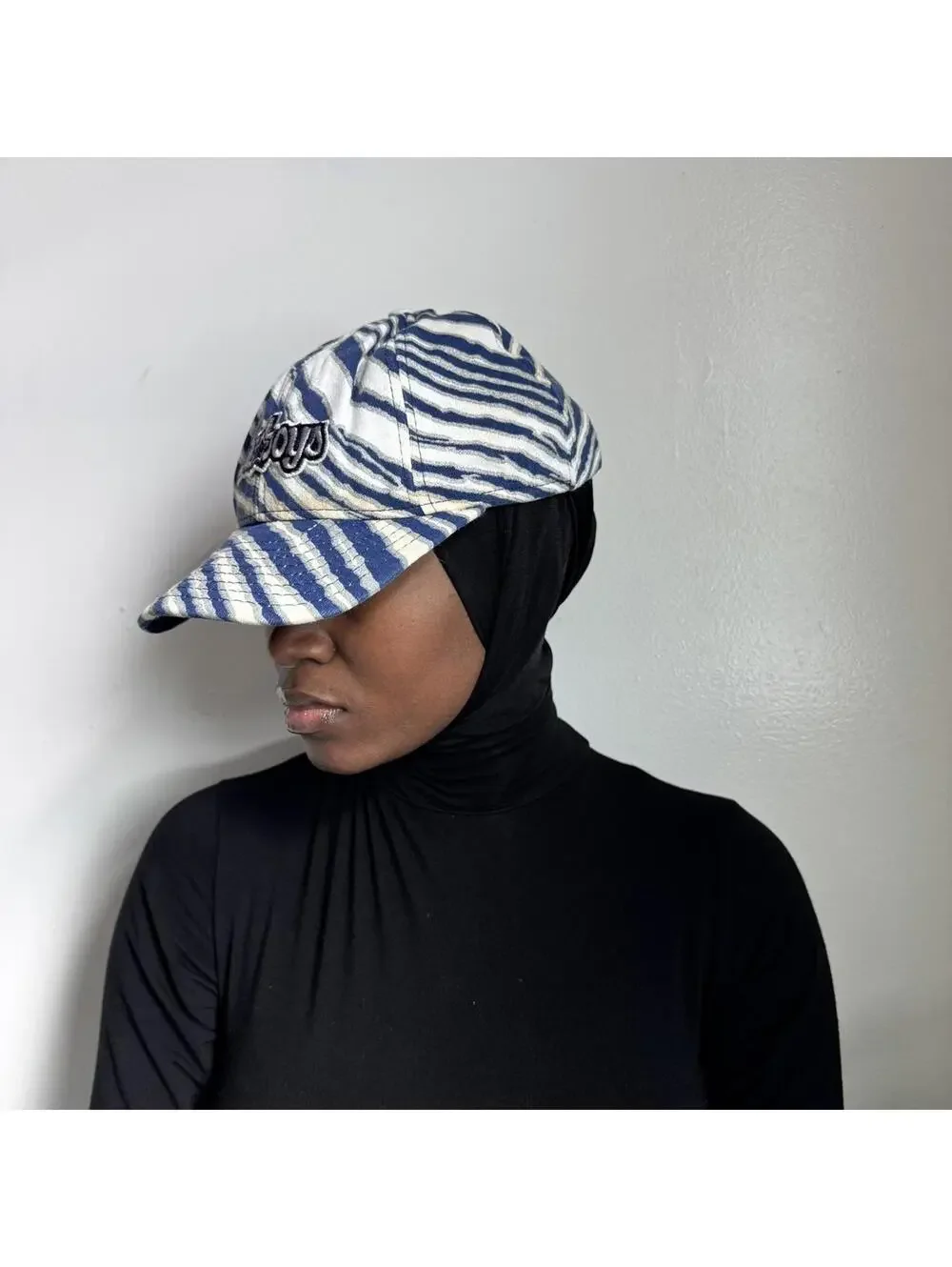 Vintage Zubaz Dallas Cowboys‎ snapback hat